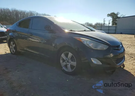2013 Hyundai Elantra Gls z USA, uszkodzony, nr VIN 5NPDH4AEXDH177403